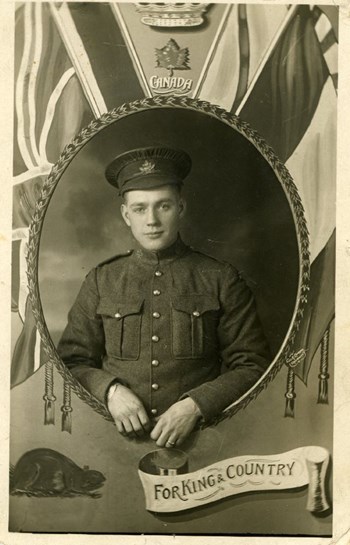 Charles A. Reed, at Bramshott Camp